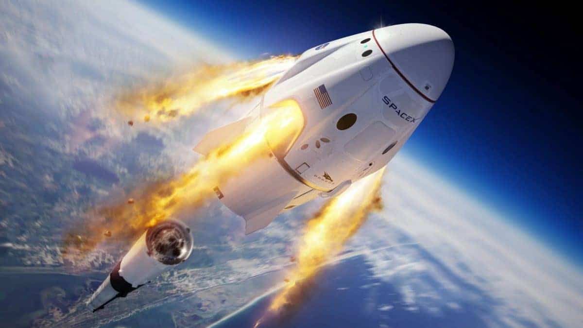 Space X Aktie Dragon Rocket
